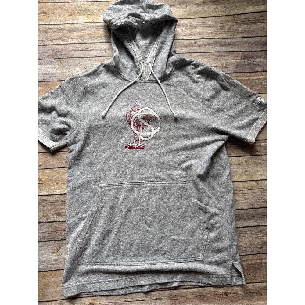South Carolina Gamecocks Sweater Small Hooded Sweatshirt Under Armour Baseball